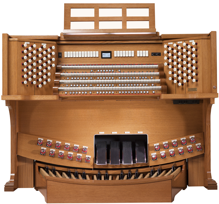 Rodgers Infinity konsertorgel i moderne katedral