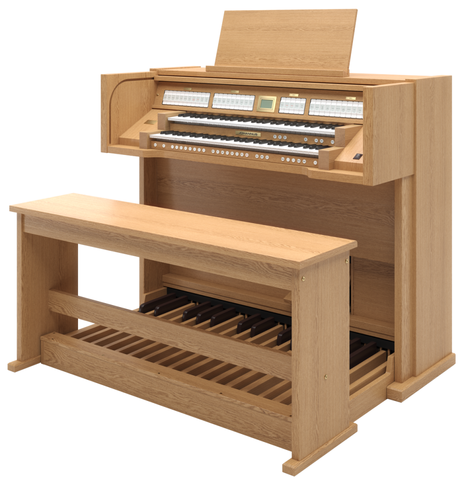 Hjemmeorgel i lyst tre