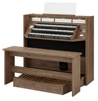 Johannus Studio hjemmeorgel i tre