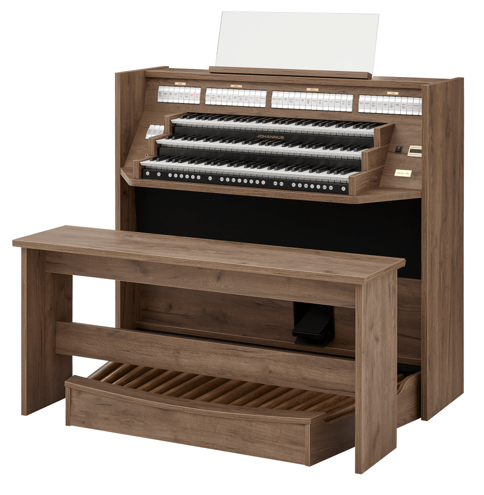 Johannus Studio hjemmeorgel i tre